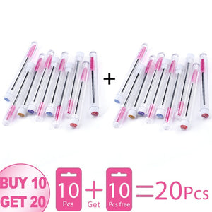 NEW Eyelash Extender Disposable Eyebrow Brush Separate Tube Design Charming Diamond Bottom Mascara Stick Applicator