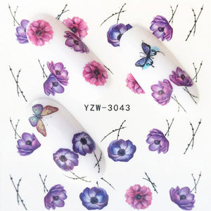 1Pcs Fashion Lavender Nail Art Files Dust Brush Cleaning Buffer Sponge Buffing Grit Sand UV Gel Polish Acrylic Manicure Tools
