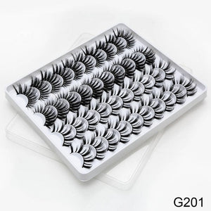 SEXYSHEEP 8/20 pairs 15-20mm natural 3D false eyelashes fake lashes makeup kit Mink Lashes extension mink eyelashes maquiagem