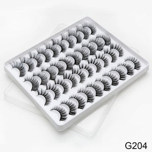 SEXYSHEEP 8/20 pairs 15-20mm natural 3D false eyelashes fake lashes makeup kit Mink Lashes extension mink eyelashes maquiagem