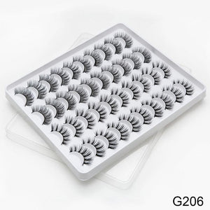 SEXYSHEEP 8/20 pairs 15-20mm natural 3D false eyelashes fake lashes makeup kit Mink Lashes extension mink eyelashes maquiagem