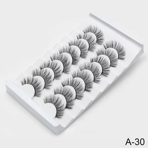 SEXYSHEEP 8/20 pairs 15-20mm natural 3D false eyelashes fake lashes makeup kit Mink Lashes extension mink eyelashes maquiagem