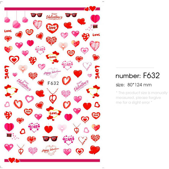 HNUIX 1sheet nail sticker butterfly flower water transfer decal sliders for Nail Art decoration tattoo manicure envelopes tools