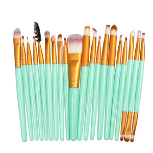 La Milee 20/5Pcs Makeup Brushes Set Eye Shadow Foundation Powder Eyeliner Eyelash Lip Make Up Brush Cosmetic Beauty Tool Kit Hot