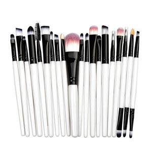 La Milee 20/5Pcs Makeup Brushes Set Eye Shadow Foundation Powder Eyeliner Eyelash Lip Make Up Brush Cosmetic Beauty Tool Kit Hot