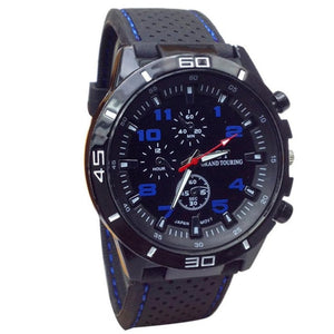 Men's Watch COOL Multi-color Quartz Military Watches Sport Wristwatch Silicone saat zegarek meski relgio masculino reloj hombre