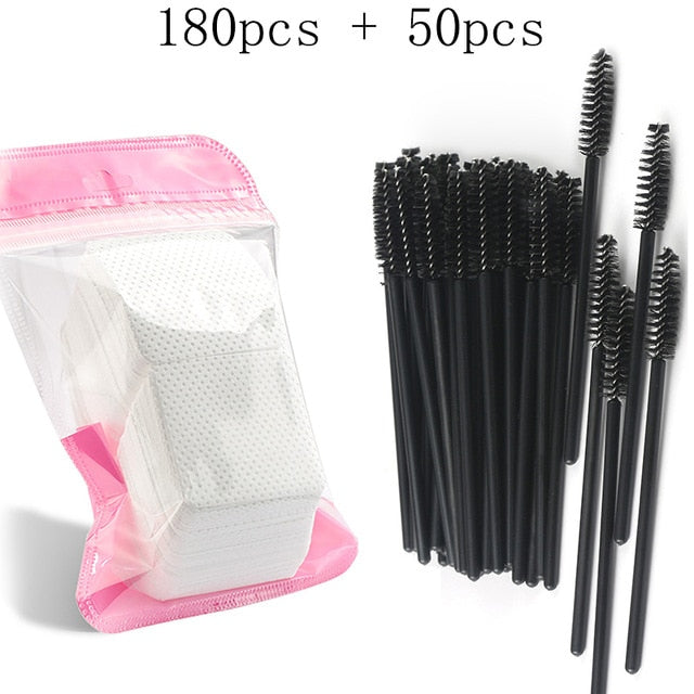 Eyelash Extension Disposable Eyebrow brush Mascara Wand Applicator Spoolers Eye Lashes Cosmetic Brushes Set makeup tools