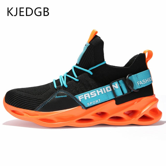 KJEDGB 2020 Casual Shoes Men Fashion Mesh Shoes Basket Homme Chunky Men Walking Platform Sneakers Big Size 45 46