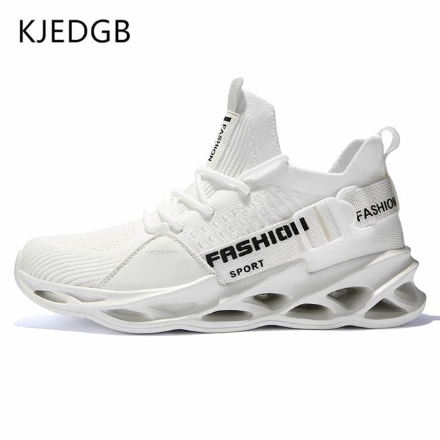 KJEDGB 2020 Casual Shoes Men Fashion Mesh Shoes Basket Homme Chunky Men Walking Platform Sneakers Big Size 45 46