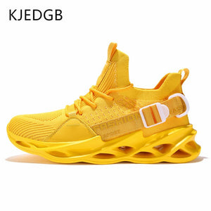 KJEDGB 2020 Casual Shoes Men Fashion Mesh Shoes Basket Homme Chunky Men Walking Platform Sneakers Big Size 45 46