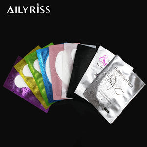 20/50/100 pairs Eyelash Extension Paper Patch Grafted Eye Stickers Eyelash Under Eye Pads Lint Free Hydrating Eye Paper Patches