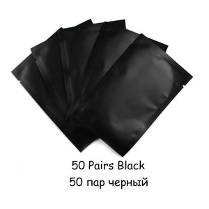 20/50/100 pairs Eyelash Extension Paper Patch Grafted Eye Stickers Eyelash Under Eye Pads Lint Free Hydrating Eye Paper Patches