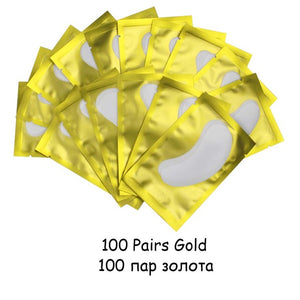 20/50/100 pairs Eyelash Extension Paper Patch Grafted Eye Stickers Eyelash Under Eye Pads Lint Free Hydrating Eye Paper Patches